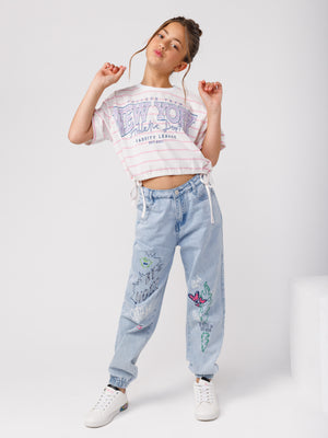 T SHIRT  NG White/Pink / 14