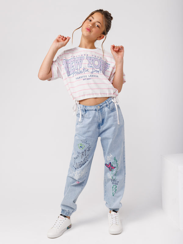 T SHIRT  NG White/Pink / 14