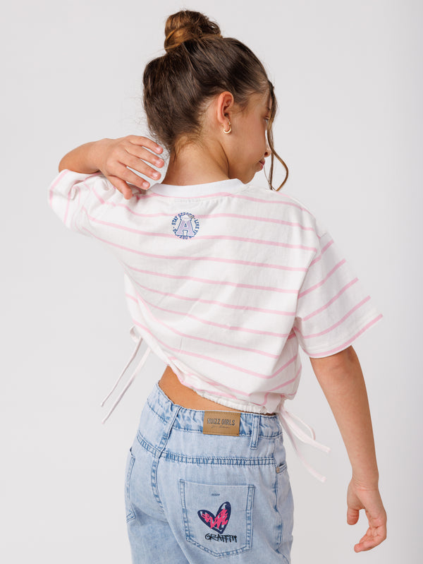 T SHIRT  NG White/Pink / 14