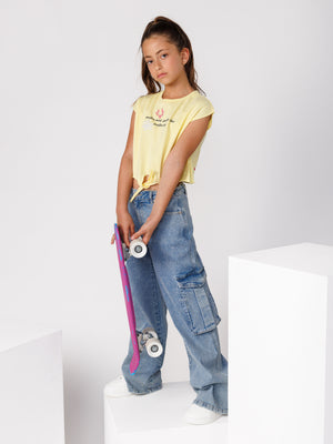 T SHIRT  NG Yellow / 14