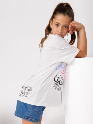 T SHIRT  NG White / 14