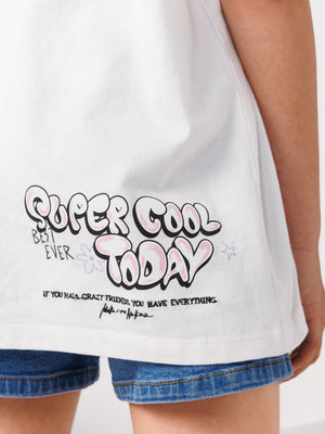 T SHIRT  NG White / 14