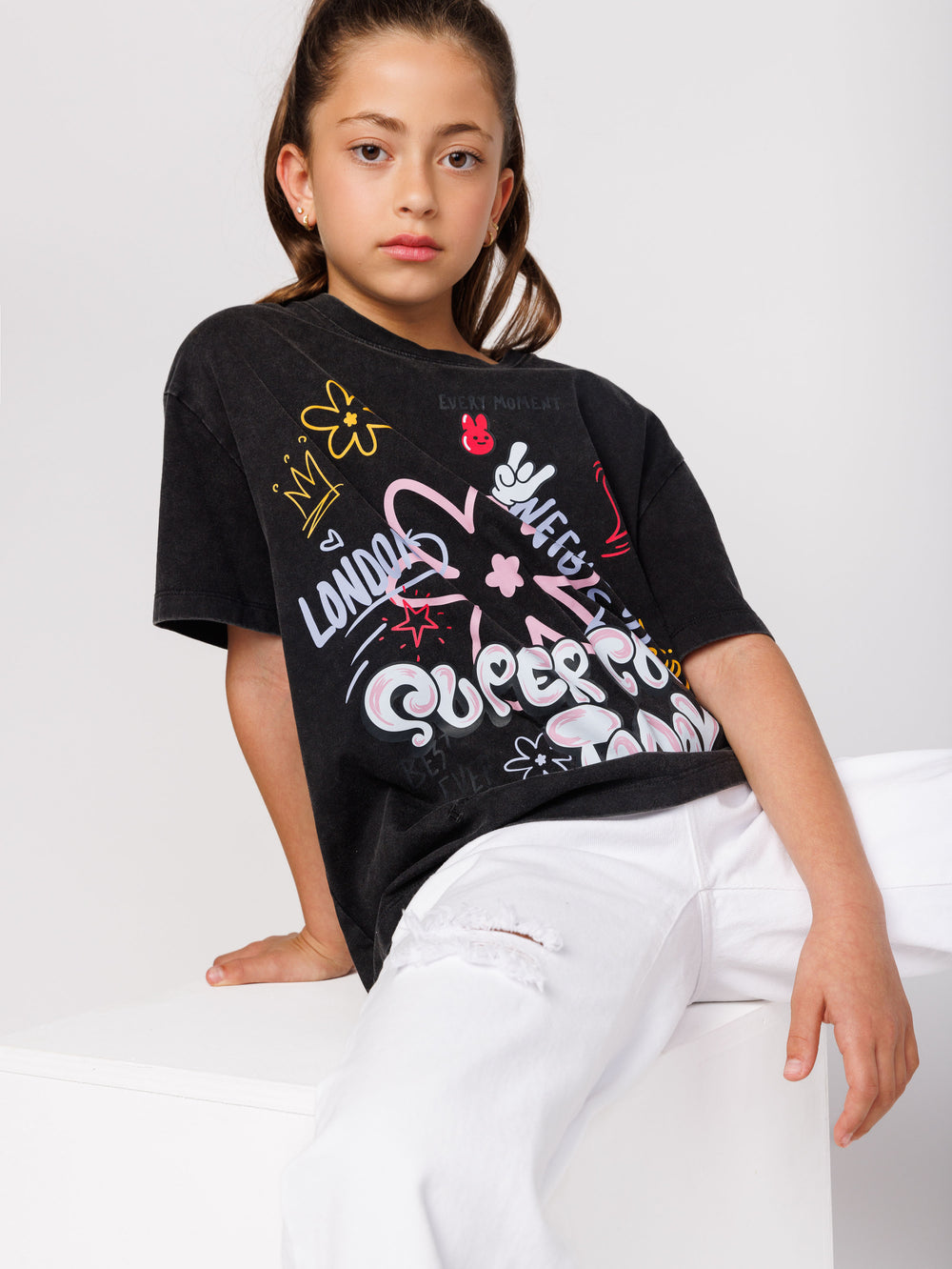 T SHIRT  NG White / 14