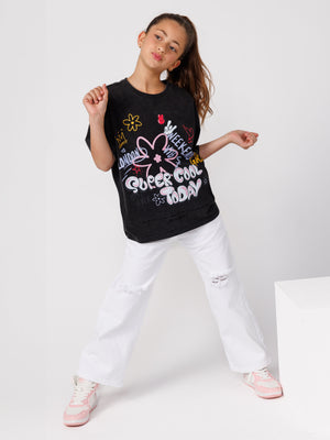 T SHIRT  NG Black / 14