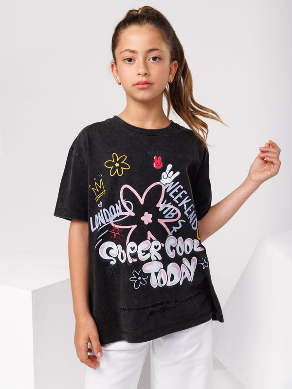 T SHIRT  NG Black / 14