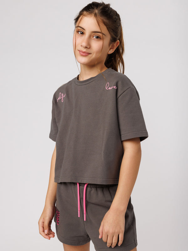 FASHION SET TOP NG Gray / 14