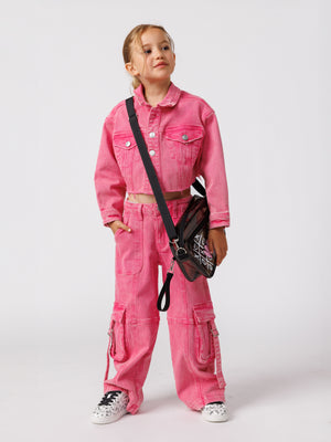 JEANS JACKETS NG Pink / 14