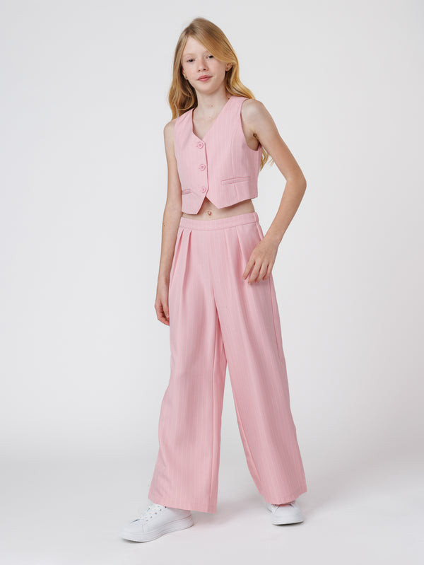 TAILORED VEST NG Light Pink / 14