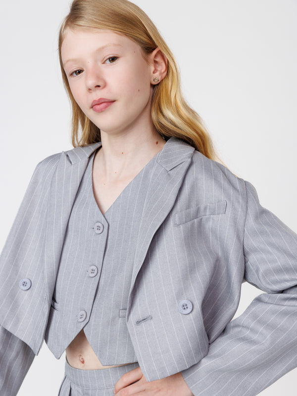 TAILORED JACKETS NG Light Gray / 14