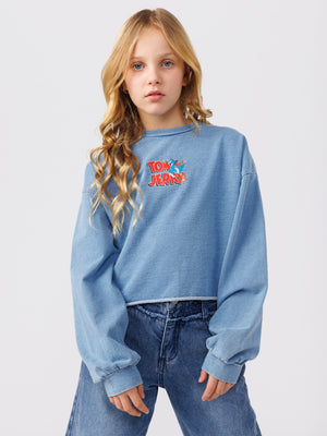 LONG SLEEVE T Blue / 14