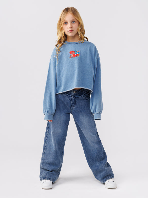 LONG SLEEVE T Blue / 14