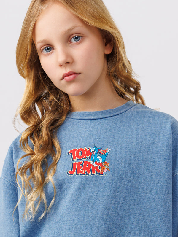 LONG SLEEVE T Blue / 14