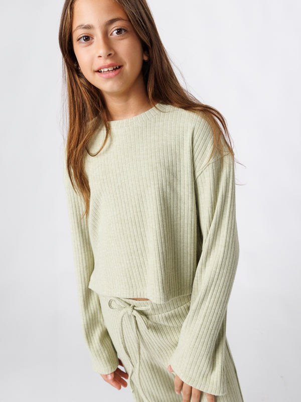FASHION SET TOP NG Smoky Green / 14