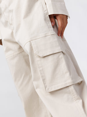 WOVEN PANTS  NG Cream / 14
