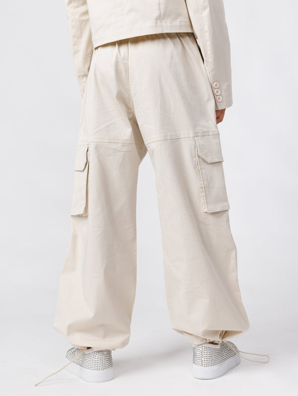 WOVEN PANTS  NG Cream / 14