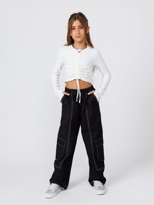 WOVEN PANTS  NG Black / 14