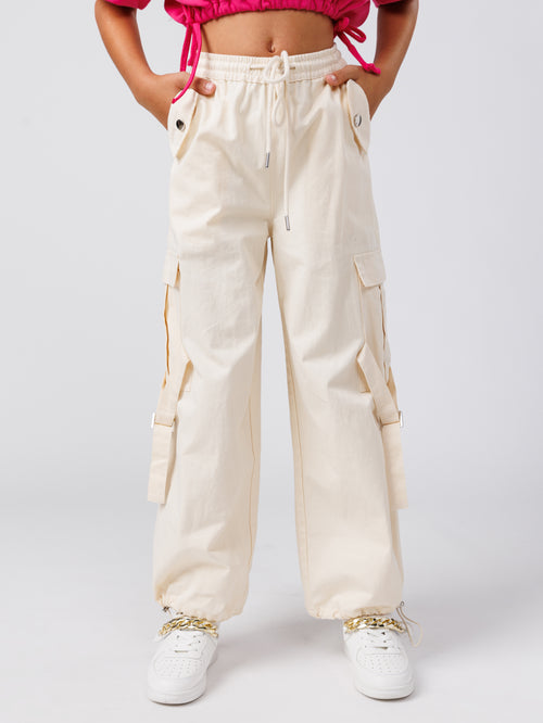 WOVEN PANTS  NG Cream / 14