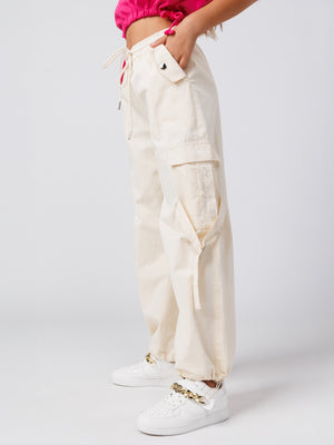 WOVEN PANTS  NG Cream / 14