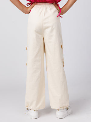 WOVEN PANTS  NG Cream / 14