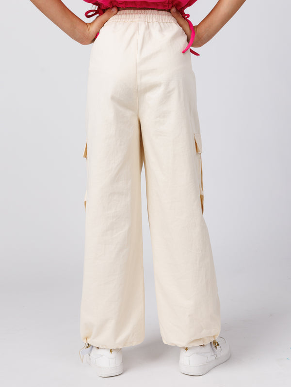 WOVEN PANTS  NG Cream / 14