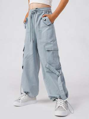 WOVEN PANTS  NG Light-Blue / 14