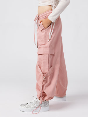 WOVEN PANTS  NG Smoky Pink / 14