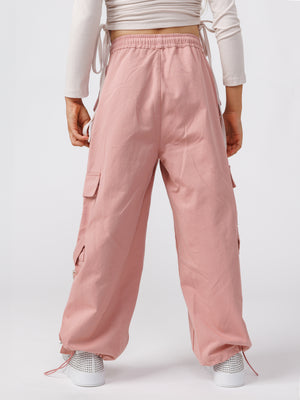 WOVEN PANTS  NG Smoky Pink / 14