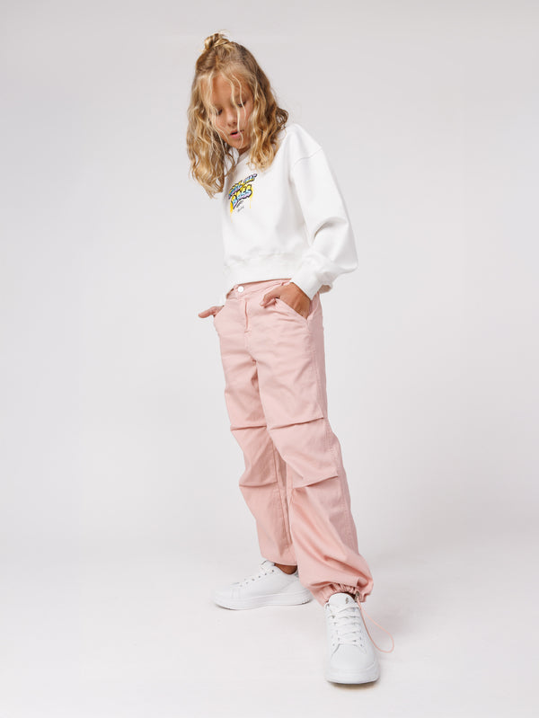 WOVEN PANTS  NG Smoky Pink / 14