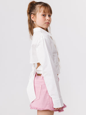 FASHION BUTTONNED SHIRTS NG White / 14