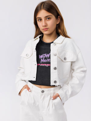 JEANS JACKETS NG White / 14