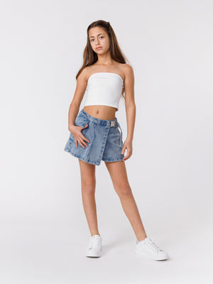 JEANS SKIRT Light Blue / 14