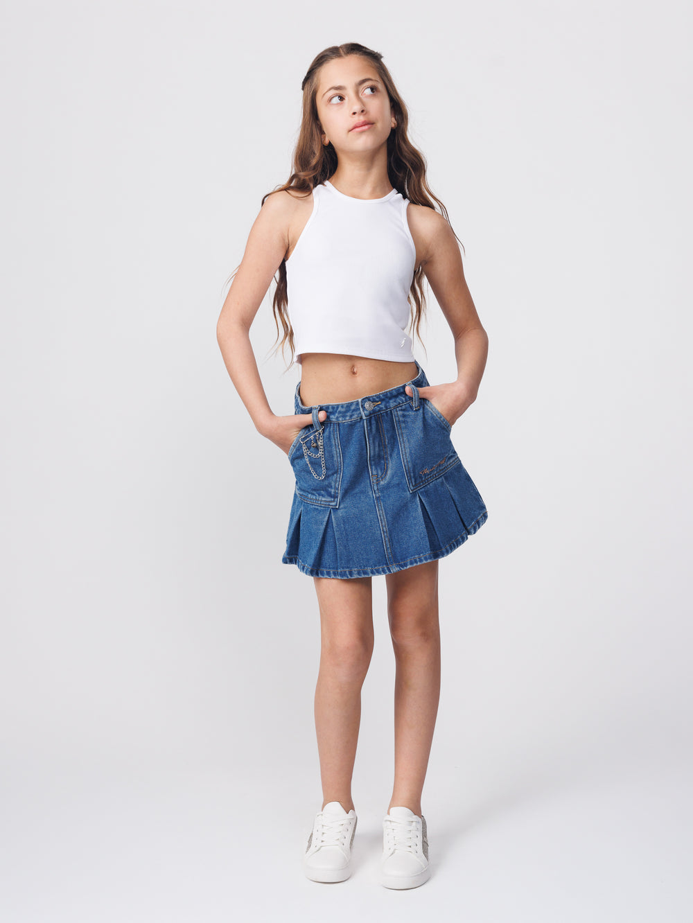 JEANS SKIRT Light Blue / 10