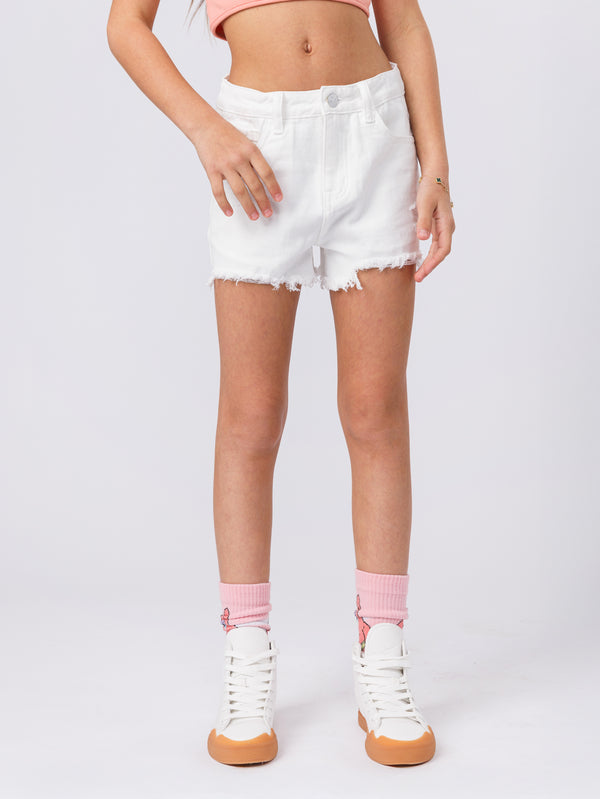JEANS SHORTS NG White / 14