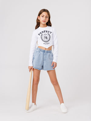 JEANS SHORTS NG Light Blue / 14