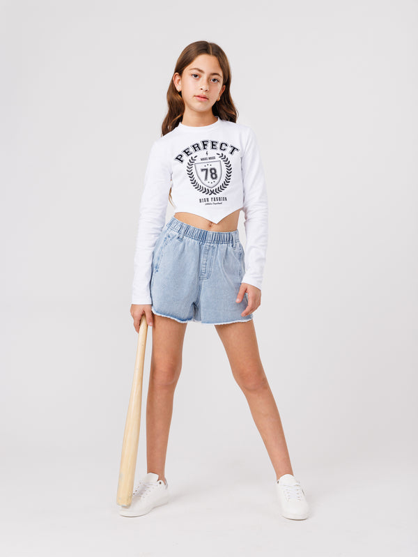 JEANS SHORTS NG Light Blue / 14