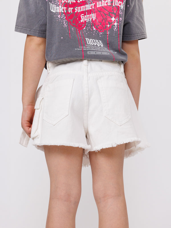JEANS SKIRT White / 14