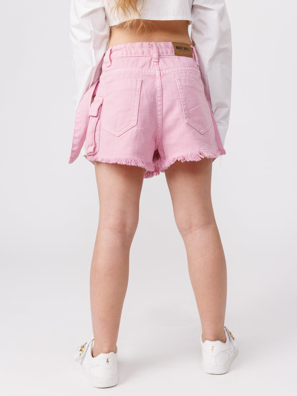 JEANS SKIRT Pink / 14