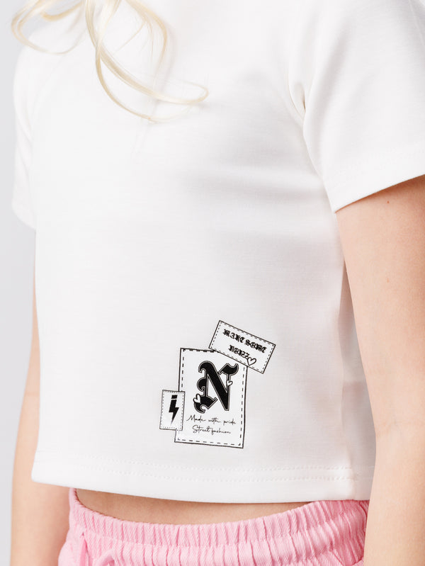 FASHION BASIC T-SHIRTS NG White / 14
