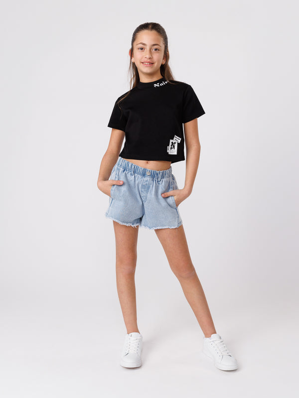 FASHION BASIC T-SHIRTS NG Black / 14