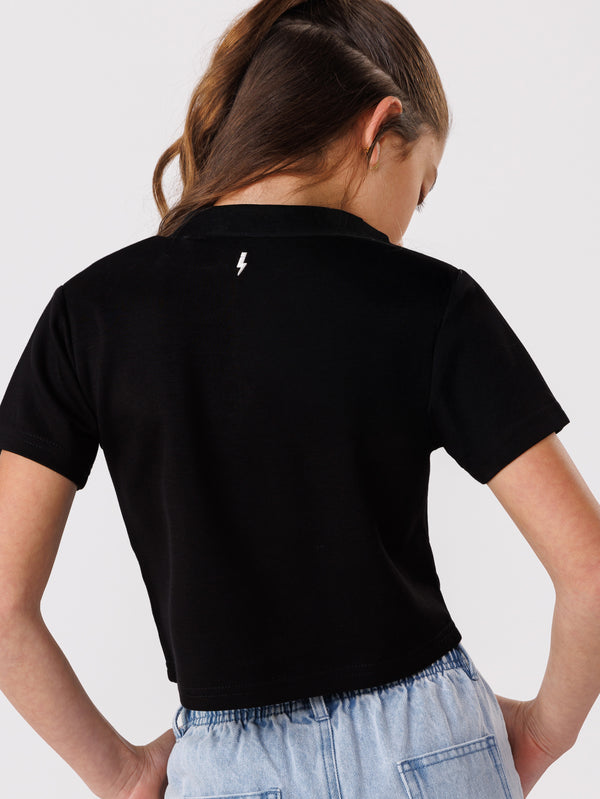 FASHION BASIC T-SHIRTS NG Black / 14