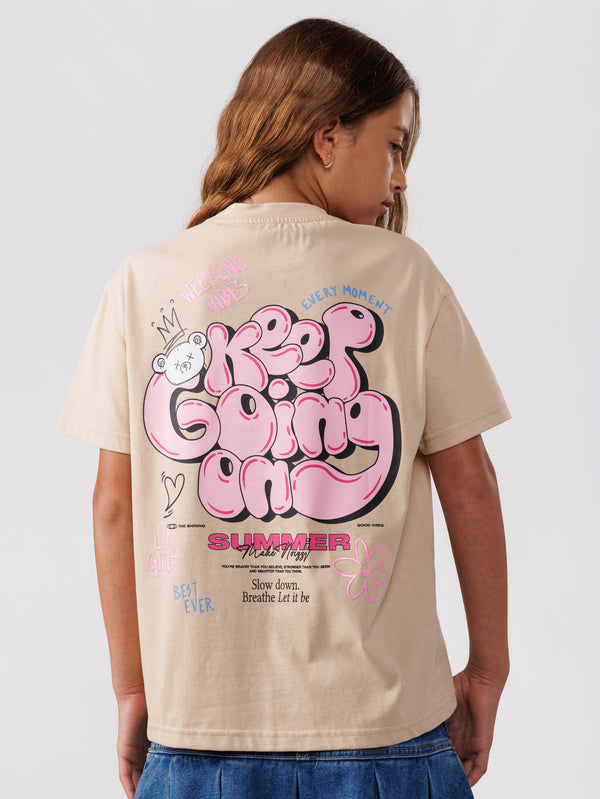 T SHIRTS  NG Beige / 14