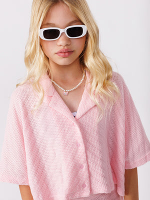 RESORT TOP SET Light Pink / 14
