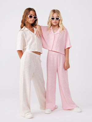 RESORT TOP SET Light Pink / 14