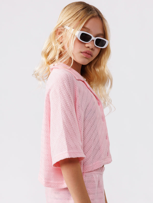 RESORT TOP SET Light Pink / 14