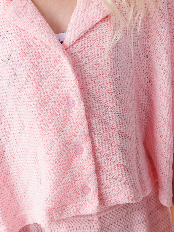 RESORT TOP SET Light Pink / 14