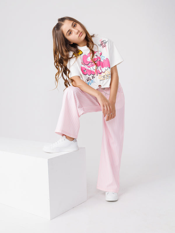 WOVEN PANTS  NG Light Pink / 14