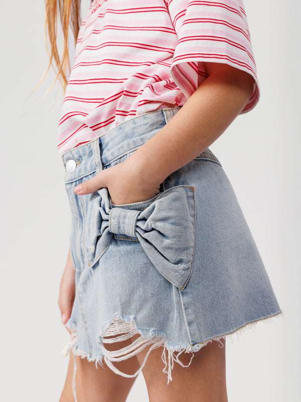 JEANS SKIRT Light Blue / 12