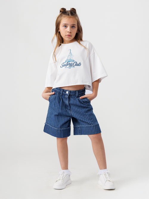 JEANS SHORTS NG Dark Blue / 14