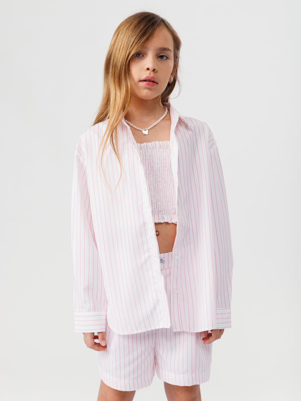 FASHION BUTTONNED SHIRT NG Pink / 14