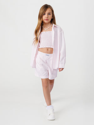 FASHION BUTTONNED SHIRT NG Pink / 14